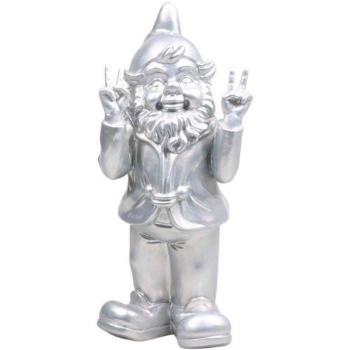 Nain De Jardin En Résine 13 X 11 X 31 Cm Peace