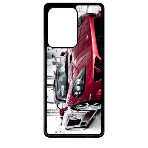 Coque Pour Galaxy S20 Ultra - Voiture De Sport - Noir