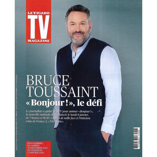 Tv Magazine N°1926 30/12/2023 Bruce Toussaint: "Bonjour!" Le Défi/ Phoebe Waller-Bridge/ Bertrand Chameroy