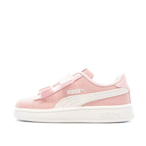 Baskets Roses À Paillette Fille Puma Smash Glitz Glam