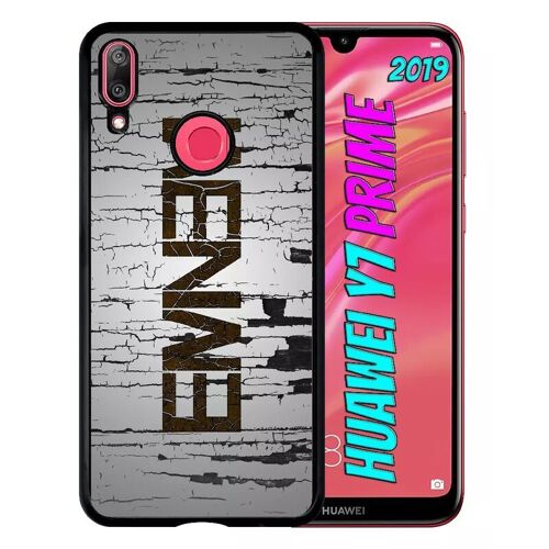 Coque Pour Huawei Y7 Prime 2019 - Hip Hop Eminem - Noir