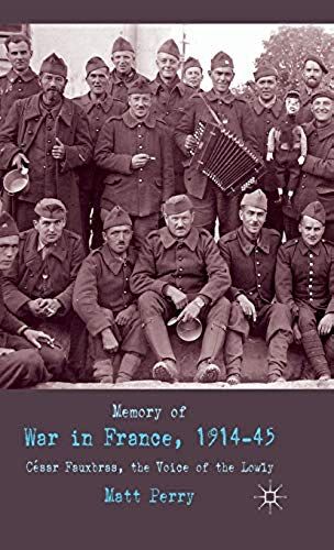 Memory Of War In France, 1914-45