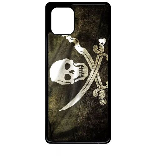 Coque Pour Galaxy Note 10 Lite - Drapeau De Pirate - Noir