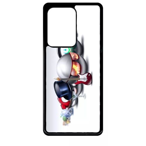 Coque Pour Galaxy S20 Ultra - Rocking Smileys - Noir