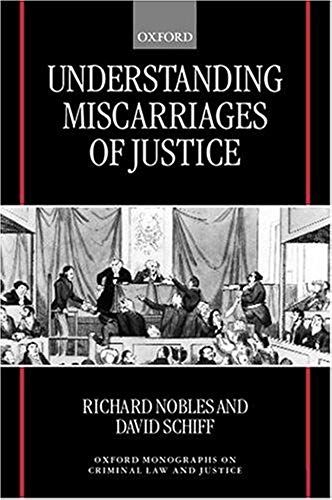 Understanding Miscarriages Of Justice