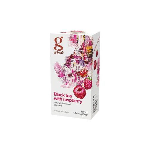 Thé Noir G'tea! Black Tea With Raspberry, 25 Pcs.
