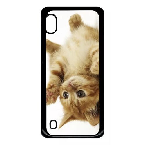 Coque Pour Galaxy A10 - Petit Chaton Mignon - Noir