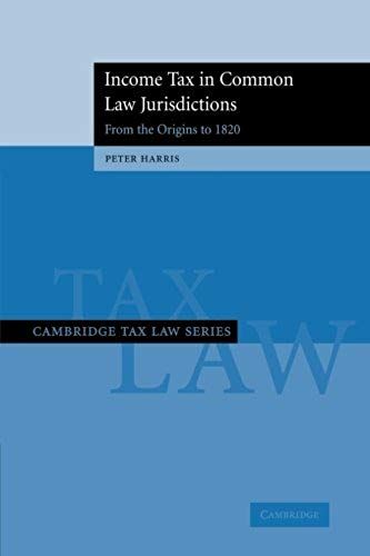 Income Tax In Common Law Jurisdictions