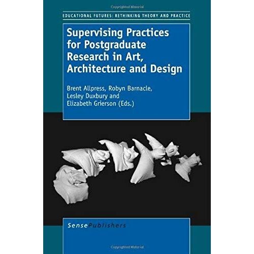 Supervising Practices For Postgraduate Research In Art, Architecture And Design