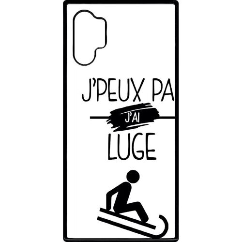 Coque Pour Galaxy Note 10+ - J Peux Pas J Ai Luge 1 - Noir