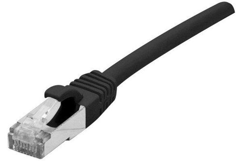 Cat6a Rj45 Outdoor Patch Cable S/ftp Black - 3 M
