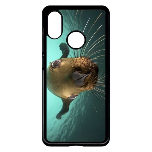 Coque Pour Xiaomi Mi-8 - Loutre Tu Veux Ma Photo - Noir