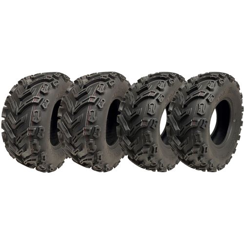 24x10.00-11 & 24x9.00-11 ATV Quad Tyres 6ply P3128 Tubeless 45J & 48J (Set of 4)