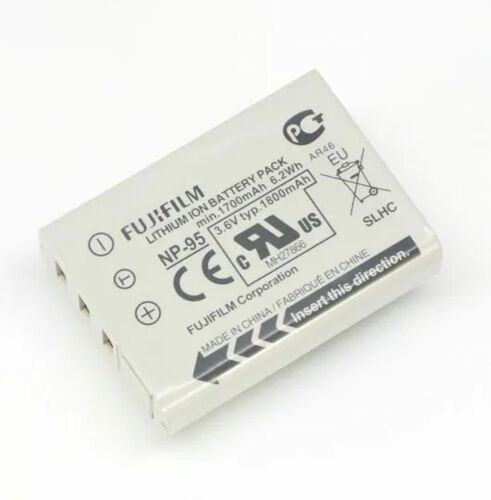 Batteries Li-ION Fujifilm NP-95 Rechargeables compatibles avec Fujifilm Finexpix F31, F31fd, F30, F30 Zoom