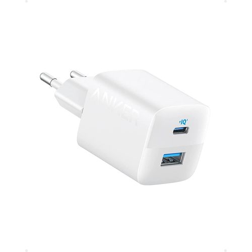 Chargeur Usb-C 33w Anker 323 Dual Port Blanc - Chargeur Ultra Compact Usb C/A - Compatible Iphone 14/14 Plus/14 Pro/14 Pro Max/13/12, Pixel, Galaxy, Ipad/Ipad Mini (Cable Non Inclus)
