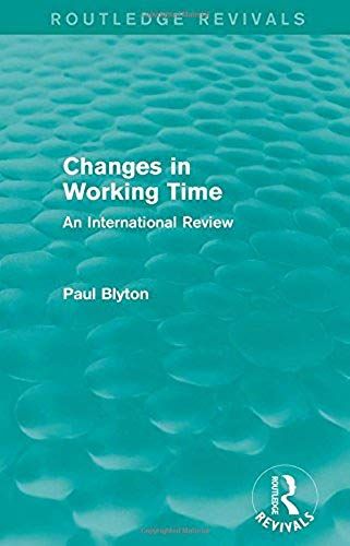 Changes In Working Time