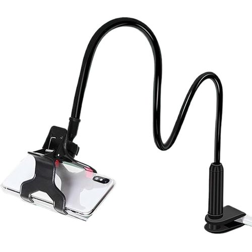 Support De Téléphone Pliable Pour Lit | Support De Téléphone Pliable À Col De Cygne Pour Bureau, Tête De Lit, Lit, Chevet, Bras Long Pliable