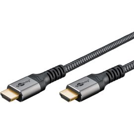 Goobay 65261 Câble Hdmi 2 M Hdmi Type A (standard) Gris