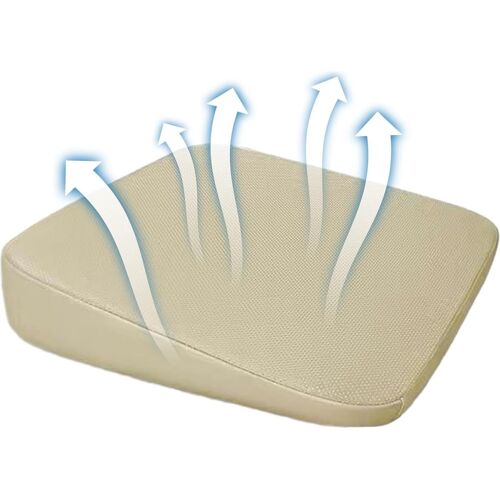 Coussin Rehausseur De Siège Auto, Coussin Ergonomique Incliné, Doux Pour La Peau, Rehausseur De Siège Conducteur Pour Fauteuil Roulant, Siège Auto, Chaise De Salle À Manger