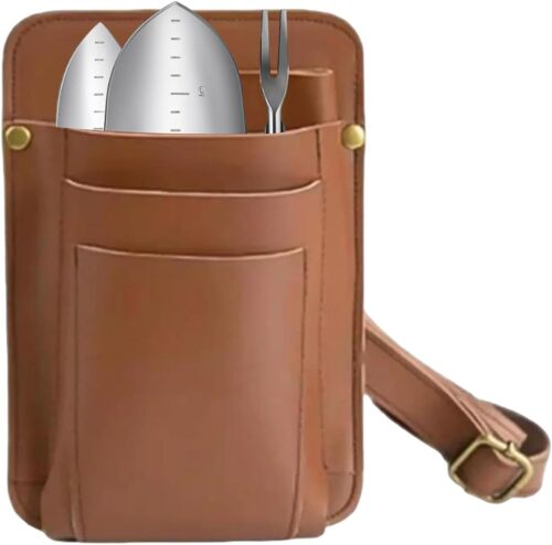 Sac à outils de fleuriste, pochettes multiples pour sécateurs de jardinage, étui de jardinage polyvalent en cuir PU pour outils de coiffure et magasin de fleurs