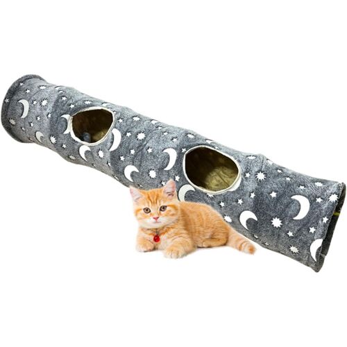 Tunnel Pour Chaton | Tunnel Pliable Et Long Pour Chat, Cachette Pour Chat, Tunnel Froissé, Jouet Amusant Et Droit Pour Petits Animaux, Sac Pour Chat