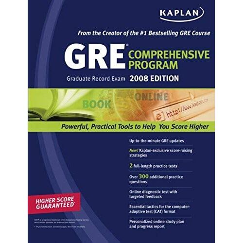 Kaplan Gre Exam 2008 Comprehensive Program