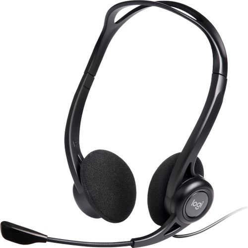 Logitech 981-000100 casque Avec fil Arceau Appels/Musique USB Type-A Noir