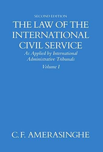 The Law Of The International Civil Service