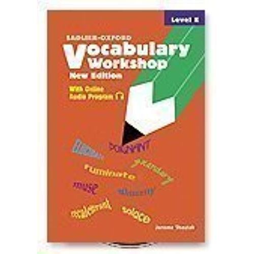 Vocabulary Workshop: Level E