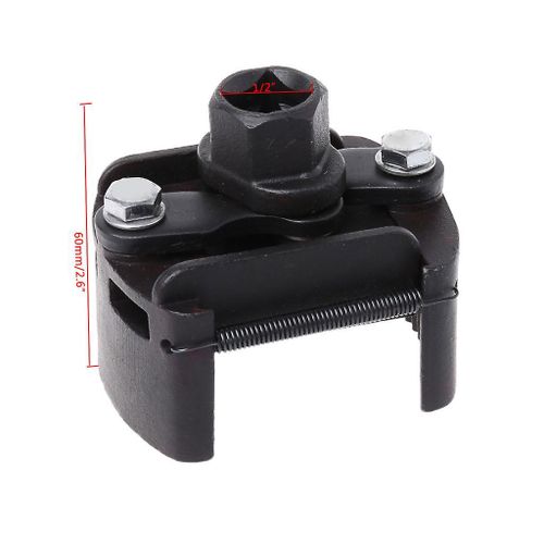 Clé à filtre réglable Outil de retrait de démasquage de carburant 2 clés en acier moulé à mâchoire