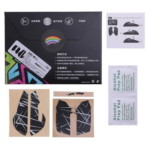 pour Razer Viper Mini Mouse Ruban antidérapant Peau de souris Élastiques Poignées latérales raffinées