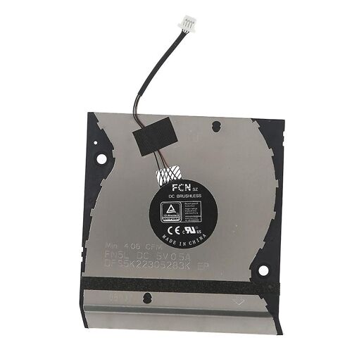 Ventilateur de refroidissement pour ordinateur portable 5V 0.5A 4Pin CPU Radiateur pour DEll Latitude 7520, 05GG6X