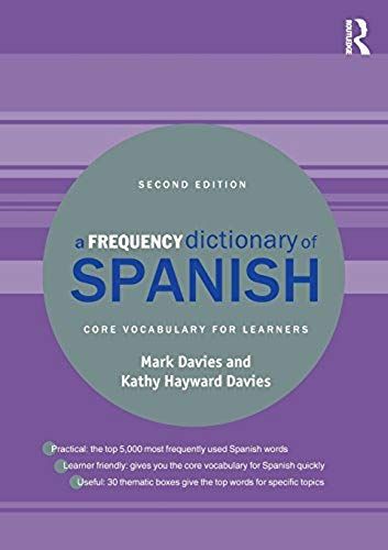 A Frequency Dictionary Of Spanish