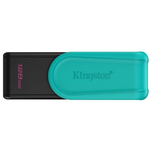 Kingston Technology DataTraveler 128GB Portable USB 3.2 Gen 1 Exodia S (Noir/Turquoise)