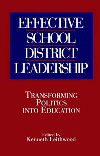 Effective School District Leadership