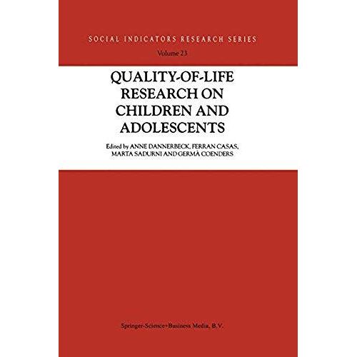 Quality-Of-Life Research On Children And Adolescents