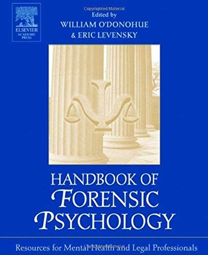 Handbook Of Forensic Psychology