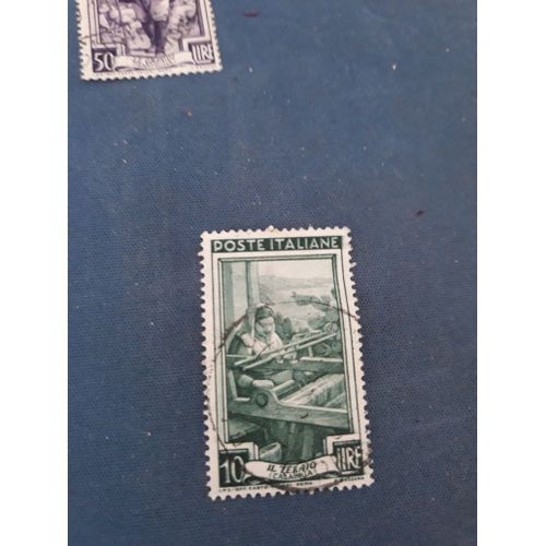 Timbre Italie Italy Métiers Tp7