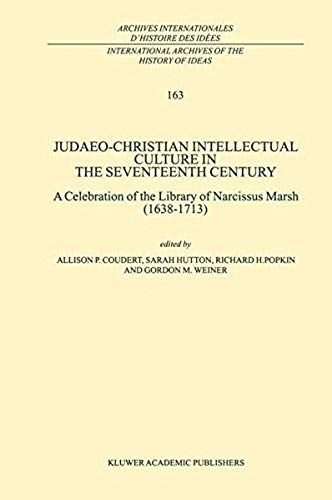 Judaeo-Christian Intellectual Culture In The Seventeenth Century