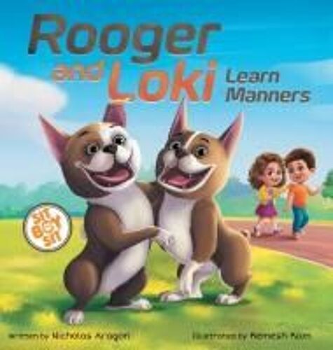 Rooger And Loki Learn Manners