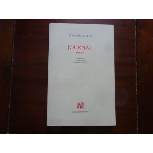 Lucile Desmoulins Journal 1788-1793