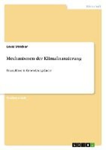Mechanismen Der Klimafinanzierung