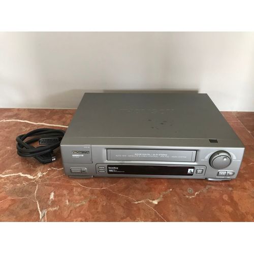 Magnetoscope thomson VTH-6050F chroma pro auto 16/9 sans télécommande 