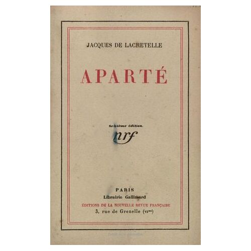 Aparté