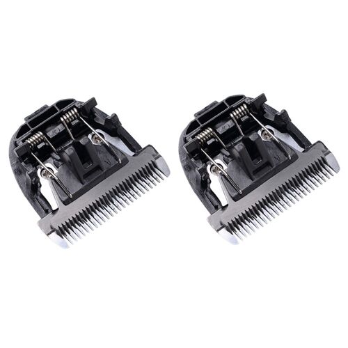 2x Noir En Céramique Titane Couteau Pet Chien Tondeuse Lame Tondeuse Tête Pour Baorun Crevette P3 P6 P9 L's Lili Zp-295 Zp-293 4