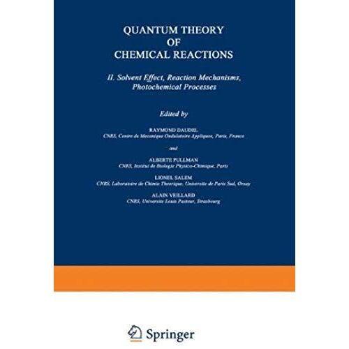 Quantum Theory Of Chemical Reactions
