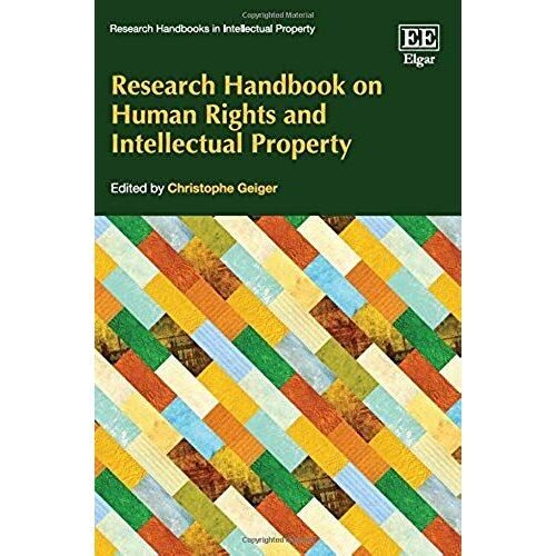 Research Handbook On Human Rights And Intellectual Property