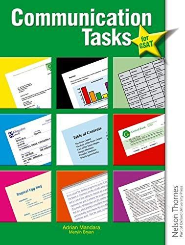 Grade Six Achievement Tests Communication Task