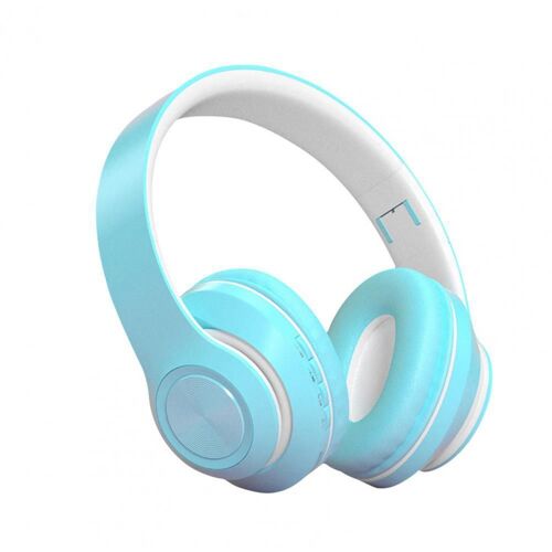 écouteurs de jeu Bluetooth 5.0, casque d'écoute HiFi avec Microphone, pour téléphone, PC portable