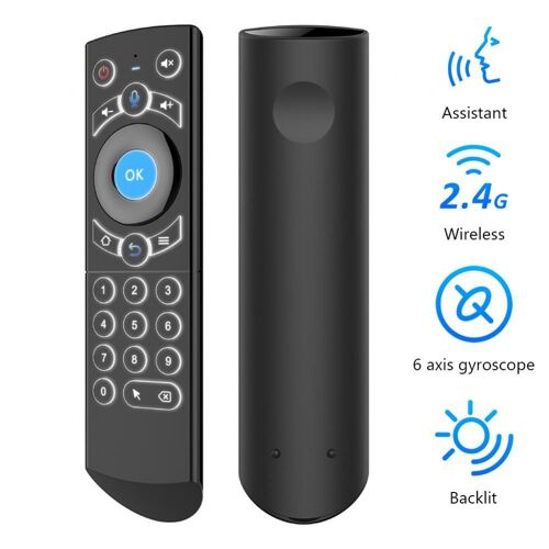 Télécommande vocale d'apprentissage sans fil G21 Pro, 2.4 ghz, pour X96 Mini H96 Max, gyroscope IR